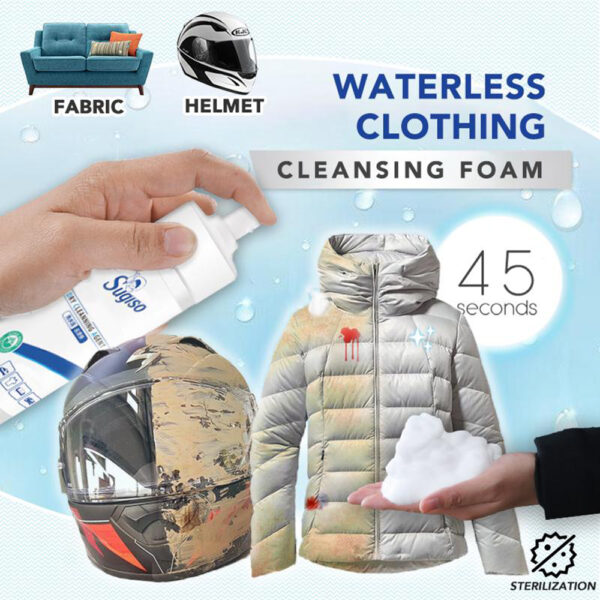 Waterless Clothing Cleansing Foam