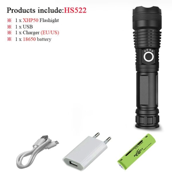 90000 lumens XLamp xhp70 2 most powerful led flashlight usb head torch led Rechargeable xhp70 xhp50 1.jpg 640x640 1