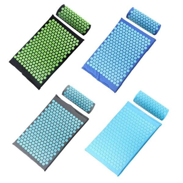 Acupressure Massager Mat Relaxation Relief Stress Tension Body Yoga Mat Relieve Body Stress Pain Spike Cushion 1