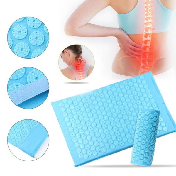 Acupressure Massager Mat Relaxation Relief Stress Tension Body Yoga Mat Relieve Body Stress Pain Spike Cushion 3