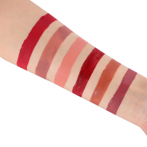 BEAUTY GLAZED 6pcs Set Liquid Lipstick Lip Gloss Professional Makeup Matte Lipstick Lip Kit Long Lasting 2