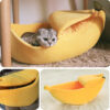Banana Peel Pet Bed