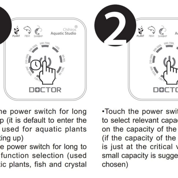 Chihiros generation Chihiros Doctor 3 IN 1 Algae Remove Twinstar Style Electronic inhibit Aquarium fish plant 10