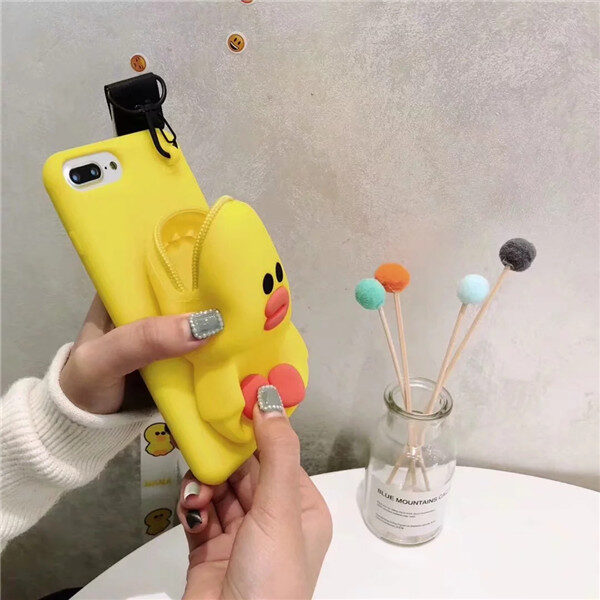 Cute Cartoon DIY 3D Wallet Soft Silicone Case For iPhone X XR XS Max 8 7 4.jpg 640x640 4