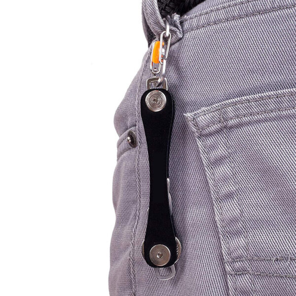 DIY Pocket Key Wallet Smart keychain Key Ring Wallets Portable Compact Aluminum key clip Multi functional 2