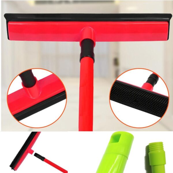 Floor Hair broom Dust Scraper Pet rubber Brush Carpet carpet cleaner Sweeper No Hand Wash Mop 1