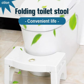 Folding Multi-Function Toilet Stool - image 1