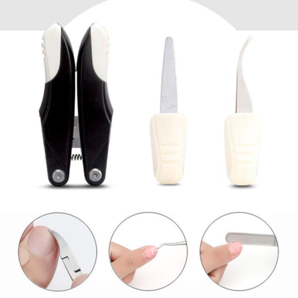 Folding Nail Clippers Nail Correction Nippers Clipper Cutters Dead Skin Remover multitool alicate crimping tool pliers 1