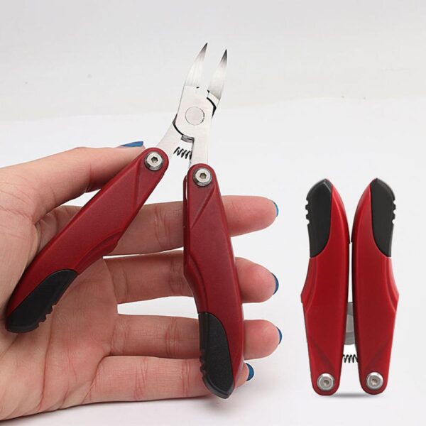 Folding Nail Clippers Nail Correction Nippers Clipper Cutters Dead Skin Remover multitool alicate crimping tool pliers 5
