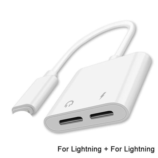 עבור Lightning עד 3 אוזניות 5 מ"מ מתאם שמע לאייפון 7 X 8 עבור Lightning Aux 3.jpg 640x640 3