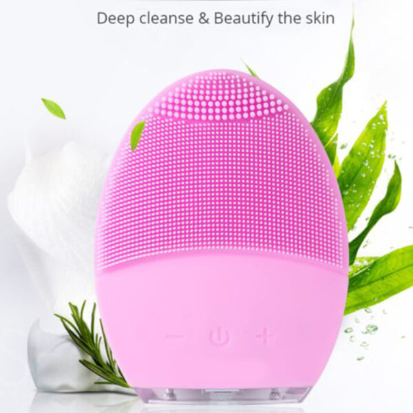 electric facial cleansing brush