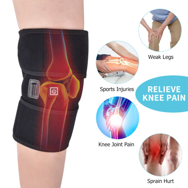 Heating Knee Pads Knee Brace Support Pads Thermal Heat Therapy Wrap Hot Compress Knee Massager for 1