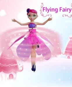 Induction Fairy Magical Princess Dolls infrared Light Suspension Flying doll toys mini RC drone Girl Children 1