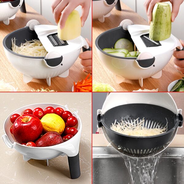 Multifunctional vegetable slicer household potato slicer potato chip slicer radish grater Kitchen Tools Vegetable Cutter 2