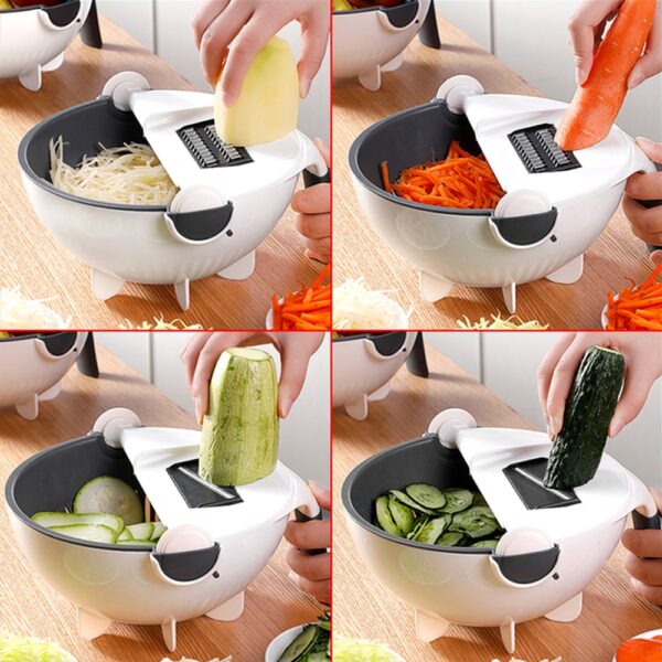 Multifunctional vegetable slicer household potato slicer potato chip slicer radish grater Kitchen Tools Vegetable Cutter 5