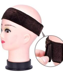 New Arrival Hand Made Non Slip Wig Grip Band With Double Sided Velvet Adjustable Wig Hair 1