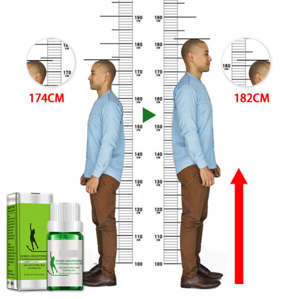 New Famous Brand Height Increasing Oil Medicine Body Grow Taller Essential Oil Foot Health Care Products 6