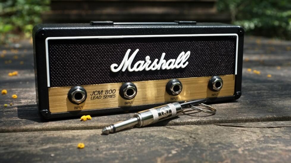 Marshall JCM800 Marsh Rack Amplifier Antique Vintage Guitar Amp Key Holder Wall 