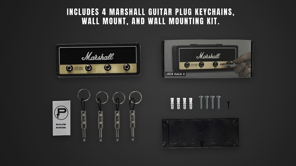 Marshall JCM800 Porte-clé mural pour guitare avec 4 prises de guitare Un  cadeau pour les amateurs de musique : : Cuisine et maison