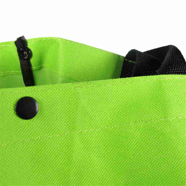 Portable Shopping Trolley Bag With Wheels Foldable Cart Rolling Grocery Green 10