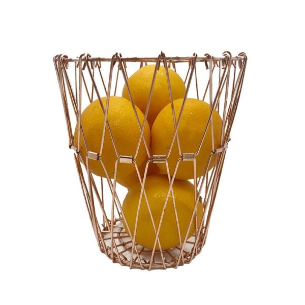 Reusable Tools Folding Fruit Basket Fruit Plate Multiple Shape Change Metal Storage Basket Home Kitchen Fruit 5