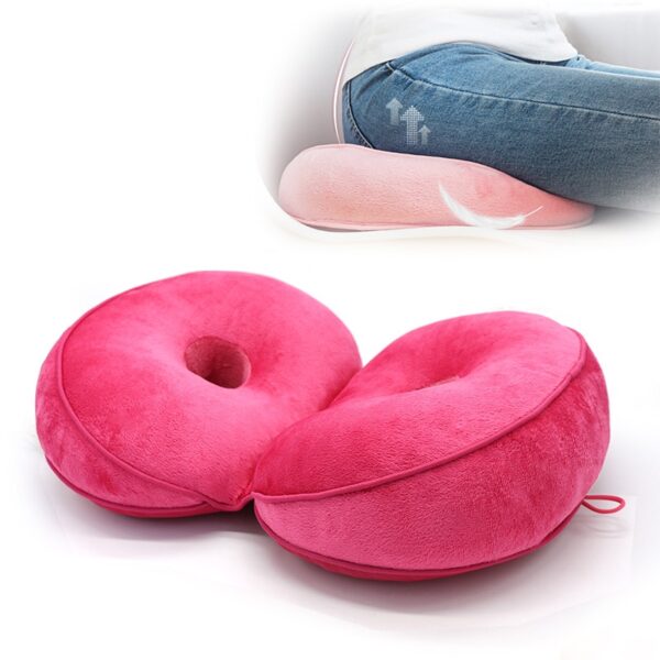 Simanfei Cushion Multi functional Plush Beautify Hip Seat Chair Cushion Solid Folding Can Be Used For