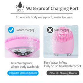 electric facial cleansing brush
