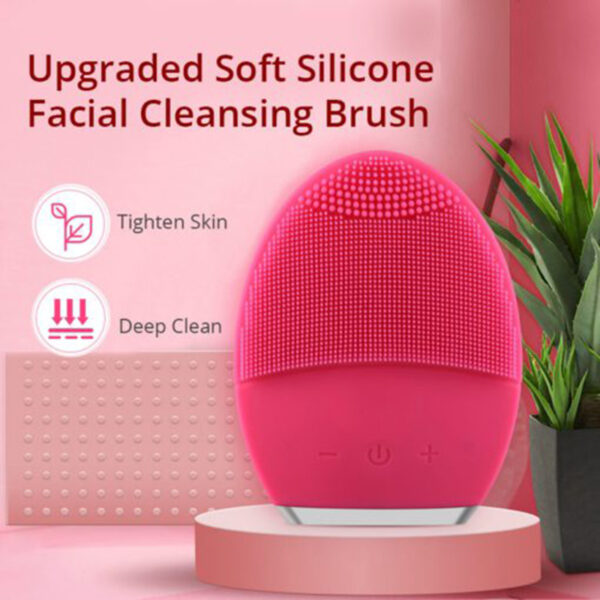 electric facial cleansing brush