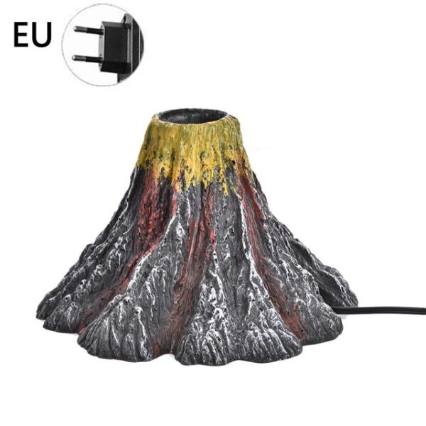 Volcano Shaped Resin Aquarium Ornament Lamp IP68 Waterproof Underwater LED Spotlight Fish Tank Decorative Light 2.jpg 640x640 2