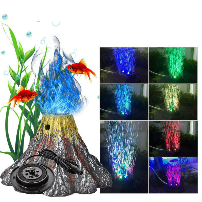 LED Aquarium Volcano JOOPZY
