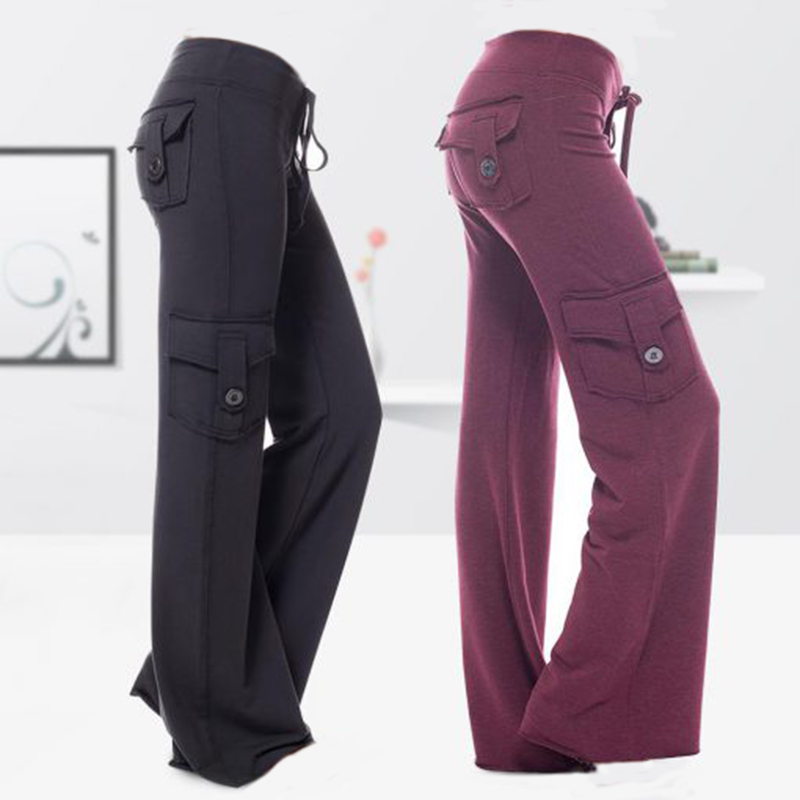 Stretchy Soft Bamboo Pocket Yoga Pants - Not sold in stores