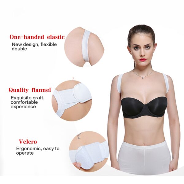 XL L M S Back Belt Back Brace Support Shoulder Belt Corrector Rectify Straighten Posture Correction 4
