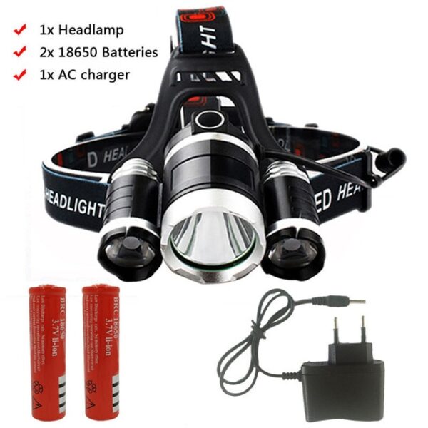 Z35T13 Headlight 40000 Lumen headlamp CREE XML 3 5 LED T6 Head Lamp Flashlight Torchhead light 1.jpg 640x640 1