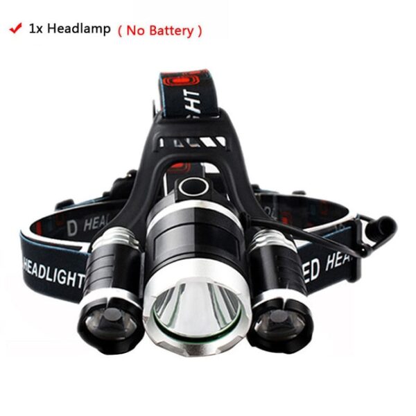 Z35T13 Headlight 40000 Lumen headlamp CREE XML 3 5 LED T6 Head Lamp Flashlight Torchhead