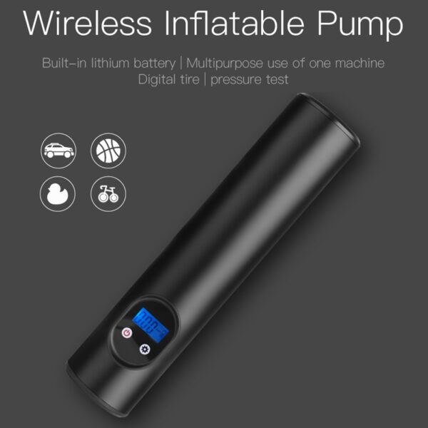 12V Portable Car Air Pumps Electric Tire Inflator car bike bicycle pump Auto Car Wireless Inflatable 5