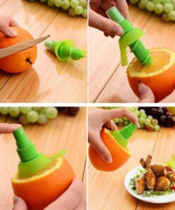 1PC Manual Juicer Orange Lemon Squeezers Lemorange Fruit Tool Citrus Spray Cooking Tools Kitchen Accessories OK 5