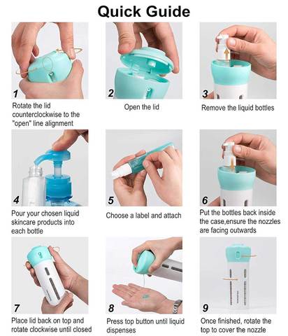 New Portable Travel Dispenser, New Portable Travel Dispenser
