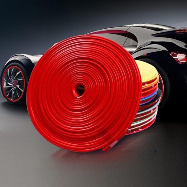 8M Roll Rimblades Car Vehicle Color Wheel Rims Protectors Decor Strip Tire Guard Line Rubber Moulding 1.jpg 640x640 1