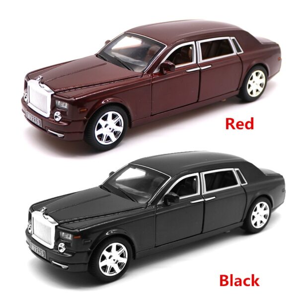 Alloy 1 24 Rolls Royce Phantom Lengthened Cohes Diecast Toys Vehicles Models Metal Cars mini boy 1