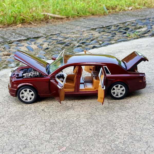 Alloy 1 24 Rolls Royce Phantom Lengthened Cohes Diecast Toys Vehicles Models Metal Cars mini boy 3