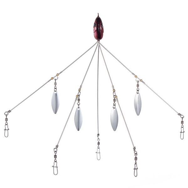 Bassdash Umbrella Fishing lure Rig 5 Arms Alabama Rig Head Swimming Bait Bass Fishing Group Lure 1.jpg 640x640 1