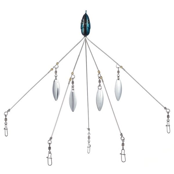 Bassdash Umbrella Fishing lure Rig 5 Arms Alabama Rig Head Swimming Bait Bass Fishing Group Lure 3.jpg 640x640 3