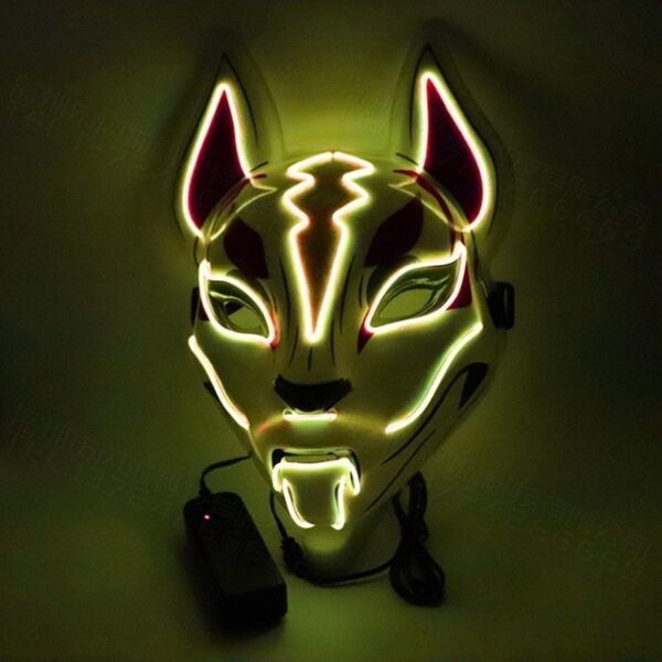 Halloween Fox Glow Mask Masquerade Party Adult Cosplay Mask Face Cat Led Carnival Dress Night Masks 6.jpg 640x640 6