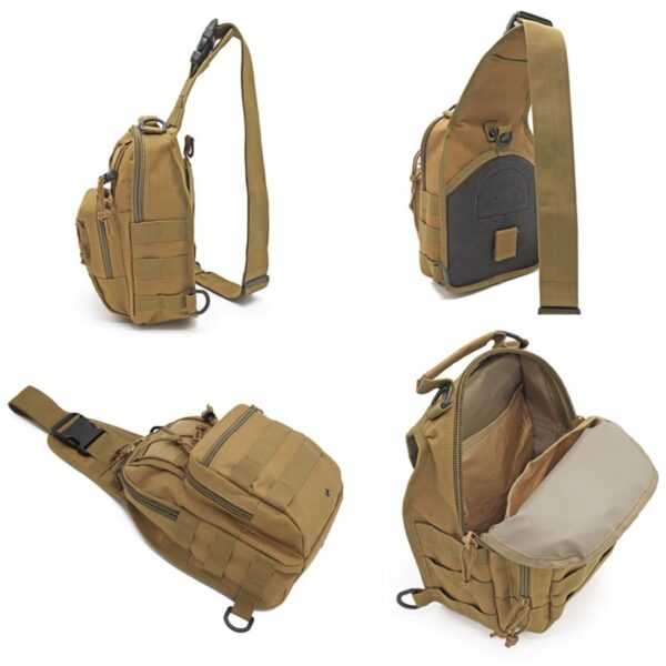 Hiking Trekking Backpack Sports Climbing Shoulder Bags Tactical Camping Hunting Daypack Fishing Outdoor Military Shoulder Bag 4