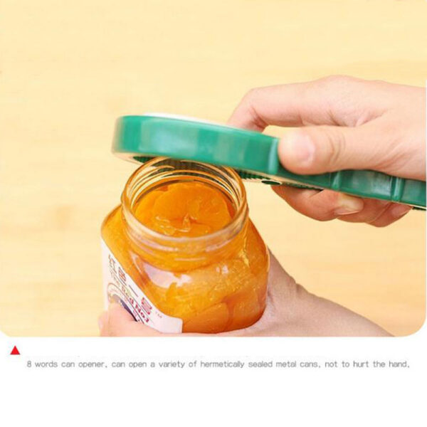 Hot Creative Jar Opener Multi Purpose Jar Lids Bottle Cap Grip Twister Rubber Opener Tool 1