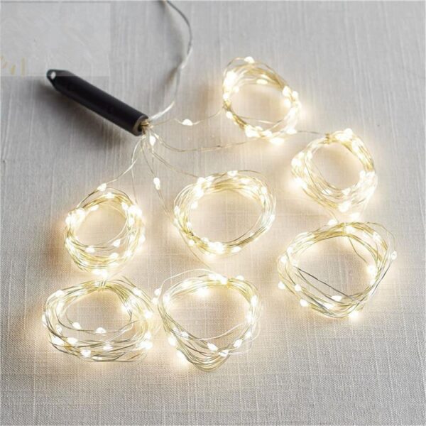 LED Copper Wire Vine lights string Waterfall light Christmas Branch light for Garden Outdoor Party tree 4