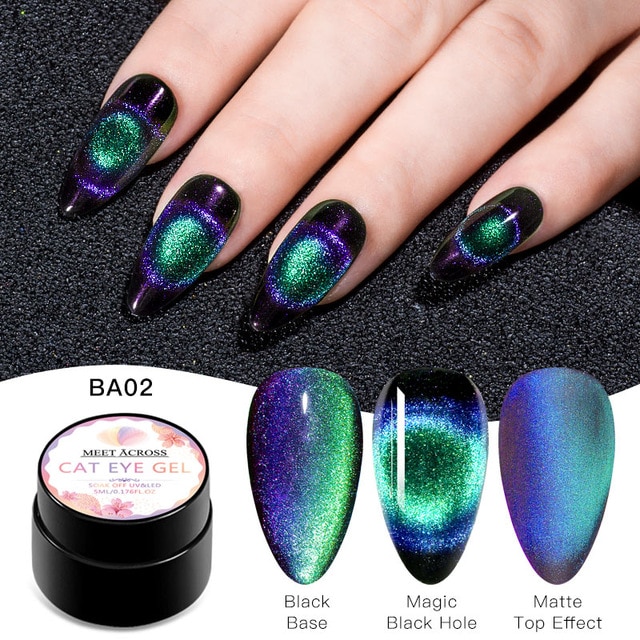 Buy Venalisa 9D Cat Eye Nail Gel Polish Galaxy Magnetic UV/LED Soak Off  7.5ml 9D Art Polish Galaxy Magnetic UV LED Gel Nail polish (V-9D-7.5ml-J02)  Online at Low Prices in India -