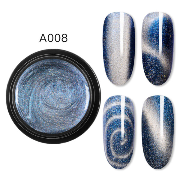 MEET ACROSS 9D Galaxy Magnetic Gel Nail Polish Yakareba Shining Chameleon Katsi Ziso Nail Art 7.jpg 640x640 7