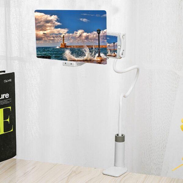Mobile Phone High Definition Projection Bracket Adjustable Flexible All Angles Phone Tablet Holder 3D HD Phone 2