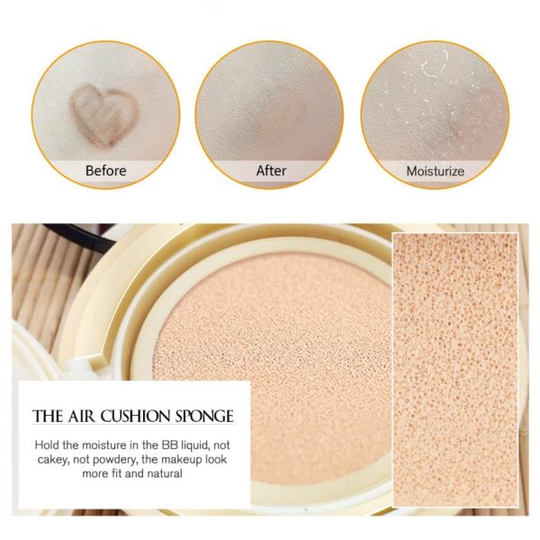ROREC Air cushion BB Cream Isolation bb Nude Concealer Liquid Foundation Primer Cover Pores Face CC 1